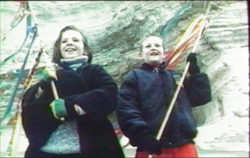 Un tournage à Etretat qui se déroula dans la joie.