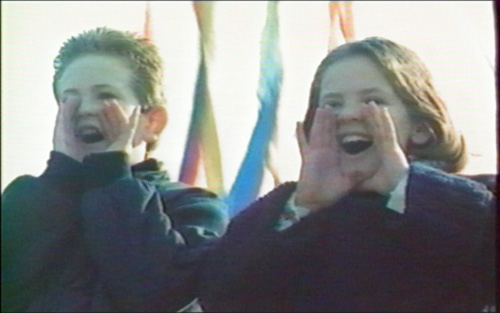 Un tournage à Etretat qui se déroula dans la joie.