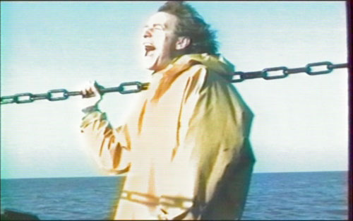 Un tournage à Etretat qui se déroula dans la joie.